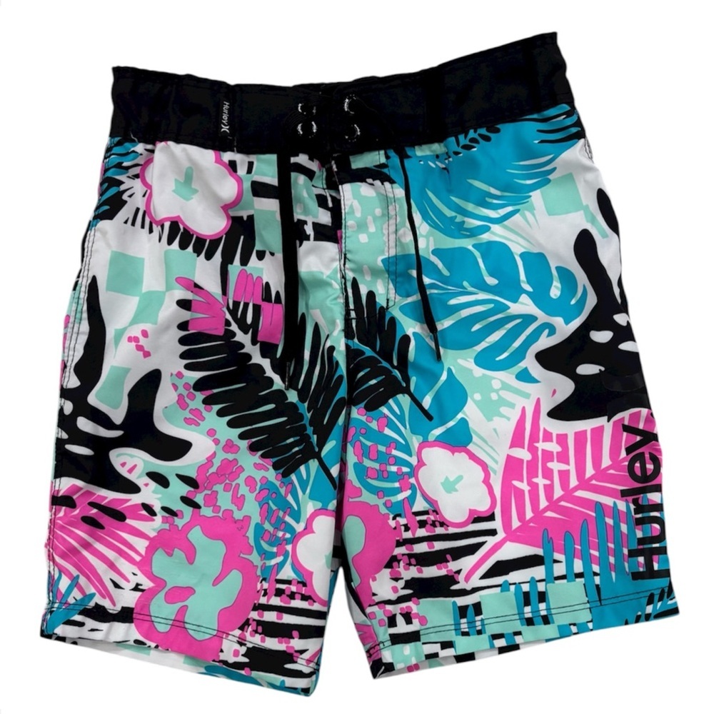 (B) Hurley Tropical Swim Trunks (Boys)